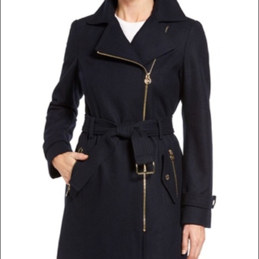 NWT: Michael Kors belted trench coat